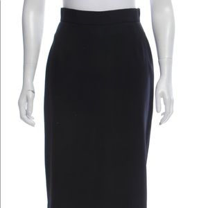 Prada pencil Skirt- XS NAVY - great condition.
